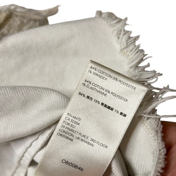 Free People We The Free Women’s Bailey Zebra Printed Cotton Mini Denim Skirt 26 - Picture 13 of 16